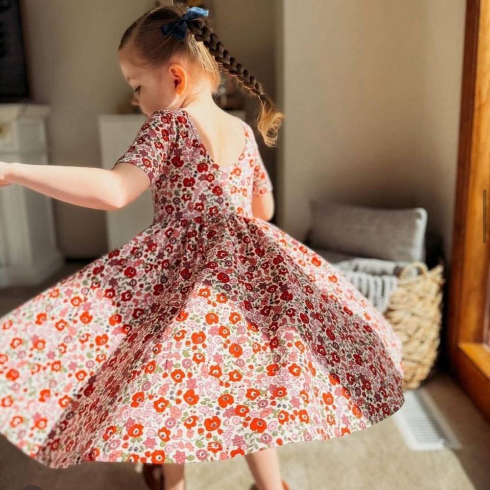 NEW Alice + Ames Poppy Floral Dress 4T